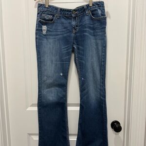 BKE Emma Women's Bootcut Jeans - Classic Mid Wash